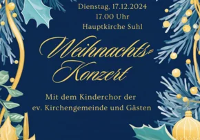 Weihnachstkonzert Kinderchor 2024 Plakat | Foto: PC